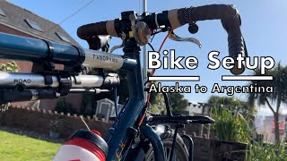 Bike Setup  Alaska to Argentina [upl. by Naerb]