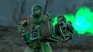 NEW Gatling Plasma quotTetryon Acceleratorquot Fallout 4 Mods [upl. by Nivla]