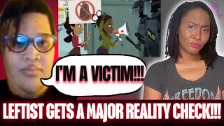 Leftist Gets DESTROYED By Black Conservative Over Reparations In Disney’s The Proud Family [upl. by Zelde]