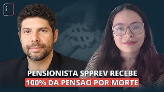 Pensionista da SPPREV passa a receber 100 da pensão por morte [upl. by Freida153]