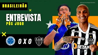 ENTREVISTA PÓS JOGO CÁSSIO E DEYVERSON CRUZEIRO 0 X 0 ATLÉTICOMG brasileirao cruzeiro atleticomg [upl. by Winer43]