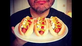 Asmr 550 Sonoran Hot Dogs [upl. by Norag]