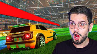 On sest AFFRONTÉ sur LE TERRAIN LE PLUS LONG DE ROCKET LEAGUE avec D7uRL [upl. by Garvy]