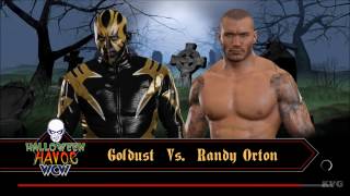 WWE 2K17  Goldust vs Randy Orton  Gameplay HD 1080p60FPS [upl. by Aneleairam]