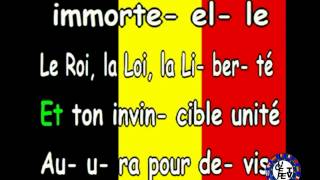 Lhymne national de la Belgique [upl. by Yerdua]