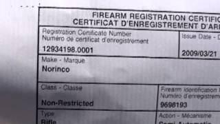 How to Register Your M14 Rifle In Canada [upl. by Ahsia56]