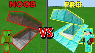 Having a NOOB vs PRO Family In Minecraft [upl. by Akyeluz]