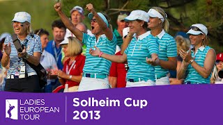 Solheim Cup  Day 2 Afternoon Highlights [upl. by Orsa]