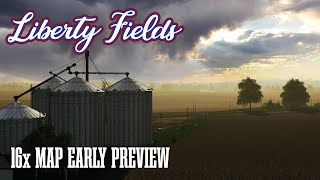 Liberty Fields Might Just Be The Best 16x US Map Yet  FS19 [upl. by Bithia859]