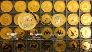 Nugget Känguru 1 Unze Gold 19862017 Australien Perth Mint [upl. by Yelnats]