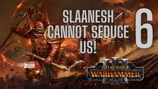 REALM OF SLAANESH GETS BLOODIED Total War Warhammer 3  Skarbrand ROC Campaign 6 [upl. by Aniluap]