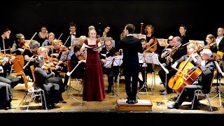 Alleluia Vivaldi From quotIn furore iustissimae iraequot RV 626 soprano Lilia Dornhof live [upl. by Netsreik]