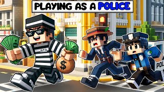 Playing as a HELPFUL POLICE in MINECRAFT [upl. by Bleier]