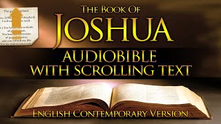 Holy Bible Audio JOSHUA 1 to 24  With Text Contemporary English [upl. by Tibbs]