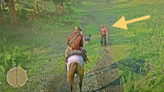 Rdr2  Have you noticed how Dog reacts when you do this to his owner [upl. by Feilak436]