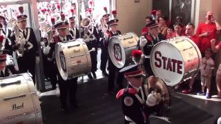 Ohio State Marching Band Entering St John Arena [upl. by Carina]