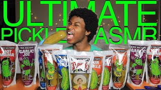 ULTIMATE Crunchy Pickle ASMR ASMR  CRIME STORY  Kyon Duanne King [upl. by Zehe154]