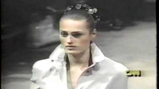 Yasmin Le Bon for Rifat Ozbek springsummer 1989 [upl. by Ahsinav]