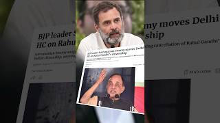 Subramanian Swamy says Rahul Gandhi is British india shorts modi geopolitics [upl. by Eniluj532]