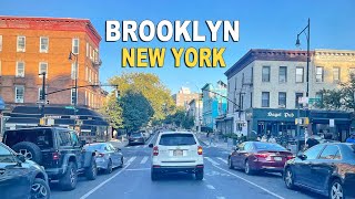 NYC Drive 4K  BROOKLYN The Most Beautiful Borough in NYC [upl. by Celinka]