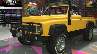 GTA 5  DLC Vehicle Customization  Declasse Yosemite Rancher Chevy K5 Blazer and Review [upl. by Feledy]