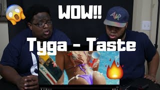 Tyga  Taste Official Video ft Offset  REACTION [upl. by Enelahs]