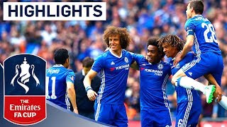 Chelsea 42 Tottenham Hotspur  Emirates FA Cup 201617 SemiFinal  Official Highlights [upl. by Anirrehs]