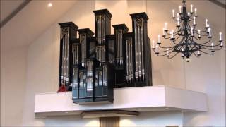 Arend Booi op het orgel in de hersteld hervormde kerk Genemuiden [upl. by Stultz]