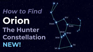 How to Find Orion the Hunter Constellation [upl. by Gutow]