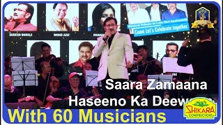 Saara Zamaana Haseeno Ka Deewana  Rajesh Roshan Kishore Kr I Sudesh Bhosle Live I Bollywood Songs [upl. by Joella]