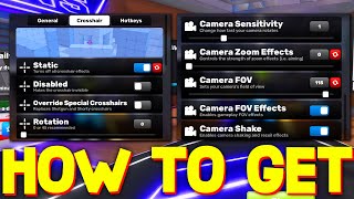 BEST CROSSHAIR SETTINGS in RIVALS ROBLOX [upl. by Esinehc]