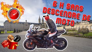 DEFI  6H SANS DESCENDRE DE MOTO [upl. by Annaid996]