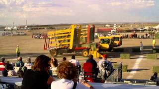 Hay Wagon Race at the Antelope Valley Fair and Alfalfa Festival Rural Olympics Lancaster Ca 2011 [upl. by Gayel]