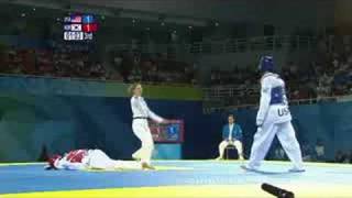 Korea vs USA  Mens 68 KG Taekwondo Final  Beijing 2008 Summer Olympic Games [upl. by Ahsem28]