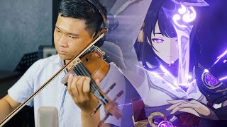 Character Demo  quotRaiden Shogun Judgment of Euthymiaquot  Genshin Impact Violin cover [upl. by Ocana444]