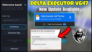 Delta Atualizado Delta Executor Mobile New Update v647  Fluxus Executor  Arceus X Neo amp Synapse [upl. by Nitram806]