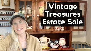 Estate Sale Treasure Hunt Rare Finds amp Vintage Gems – Shop With Me [upl. by Atreb]