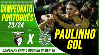 Portimonense 1 x 3 Sporting  Melhores Momentos  Campeonato Português 2324 [upl. by Stevenson]