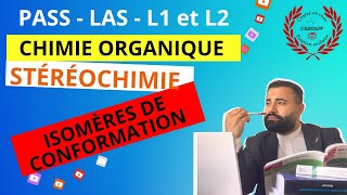 STÉRÉOCHIMIE  PARTIE 1012 ISOMÈRES DE CONFORMATION [upl. by Bencion]