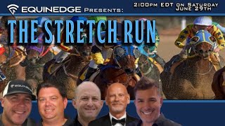 Stretch Run Stephen Foster Day  Live Racing [upl. by Llerahs564]