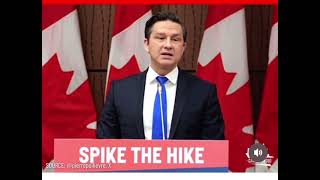 Poilievre to Trudeau “ONE LAST CHANCE…” canada news justintrudeau pierrepoilievre viral fyp [upl. by Htenay422]