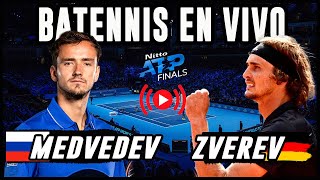 Alexander Zverev vs Daniil Medvedev  ATP Finals 2023  Reaccionando EN VIVO zverev medvedev [upl. by Rhody]