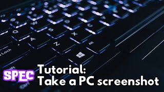 How To Take a Screenshot on PC or Laptop  Windows 11 amp 10 [upl. by Rahmann]