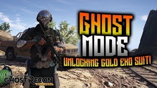 Ghost Recon Wildlands  Ghost Mode Unlocking Gold Exo Suit Tier Mode [upl. by Haggi211]