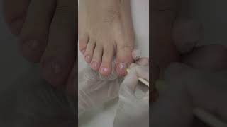 Paraffin Wax Treatment and Classic Pedicure dubai dubaibarbershop nails celebrity shorts [upl. by Alexandre583]