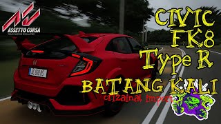 HONDA CIVIC FK8  BATANG KALI  ASSETTO CORSA MY TOUGE [upl. by Assirual]