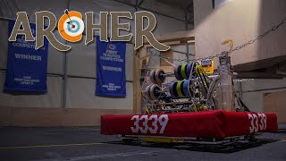 BumbleB 3339 FRC Robot Reveal 2024  ARCHER [upl. by Bush189]