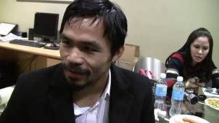 Pacquiao Vs Margarito Post Fight Comments [upl. by Wesle626]