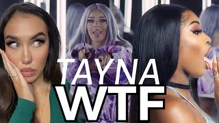 FEMALE DJ REACTS TO Tayna x Ivorian Doll  WTF Reaction [upl. by Bibbye]