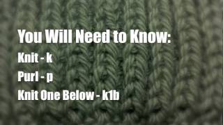 How to Knit The Fishermans Rib Stitch [upl. by Udelle]